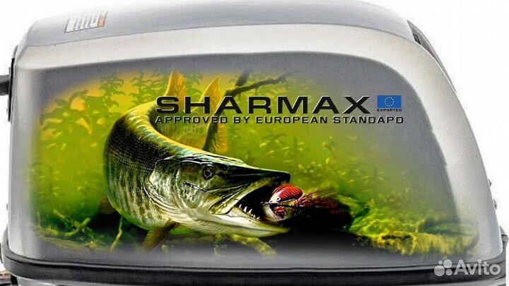 Наклейки на лодочные моторы (винилография)