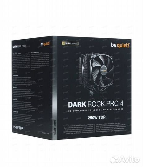 Кулер для процессора be quiet dark rock PRO 4