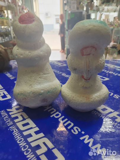 Новогодний набор ёлочных украшений. СССР