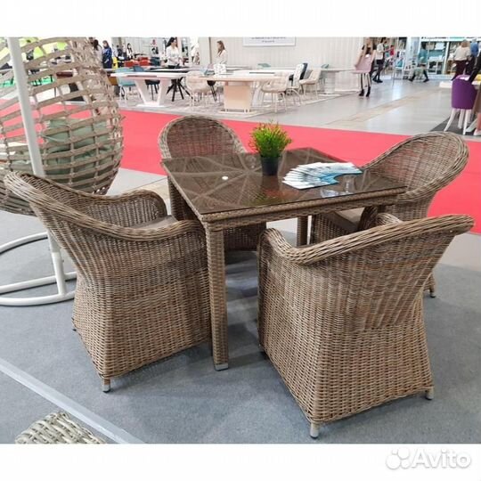 Комплект мебели T257B-Y490 Light brown (4+1). Рота