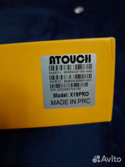 Планшет atouch x19 pro 8/256