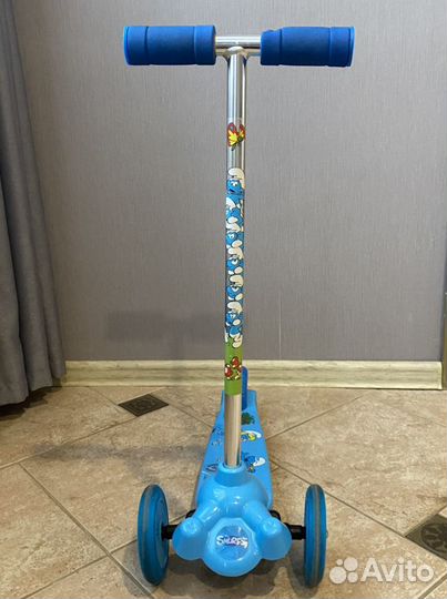 Самокат Смурфики