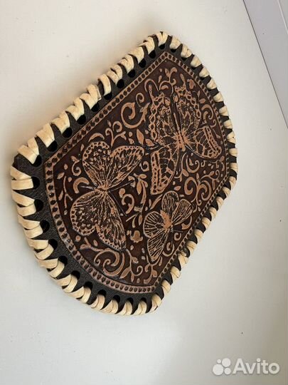 Зеркальце карманное ручная работа новое