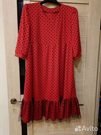 Платье в горох