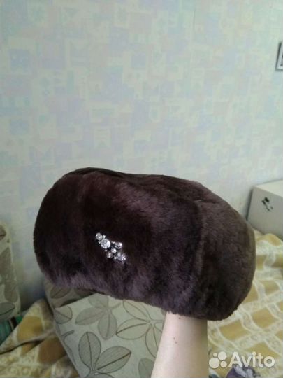 Зимняя шапка меховая