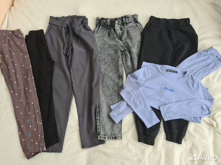 Вещи пакетом на девочку 128