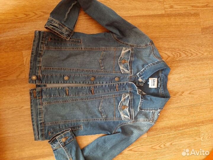 Джинсовая куртка для мальчика