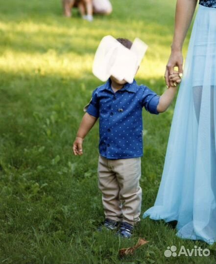 Костюм рубашка и брюки для мальчика 86 р