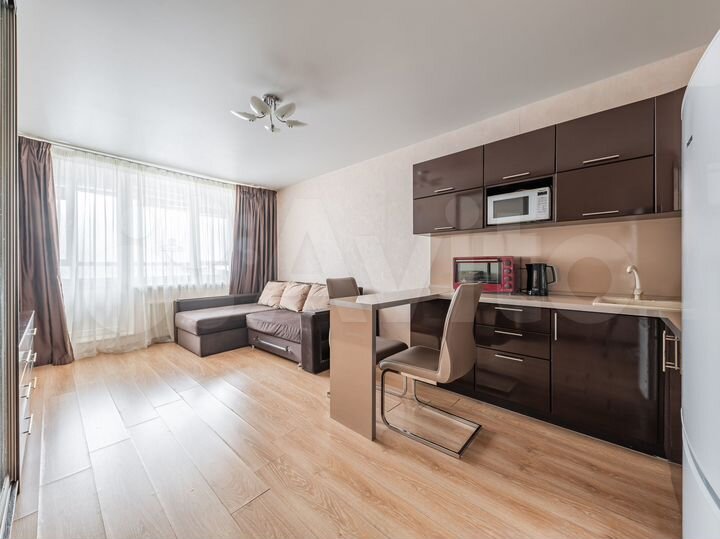 Квартира-студия, 25,6 м², 3/5 эт.