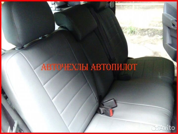 Чехлы Автопилот Opel Zafira B из экокожи серые