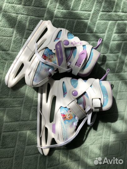 Коньки nordway раздвижные 31-36