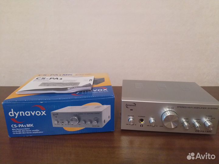 Интегральный Усилитель Dynavox CS-PA1 MK Silver