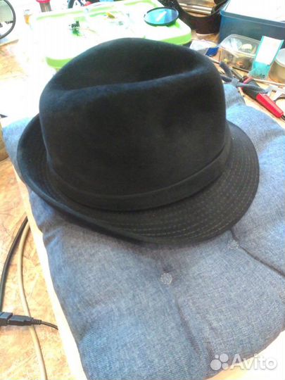 Шляпа мужская, 56, кролика шерсть