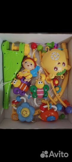 Детский мобиль в кроватку музыкальный