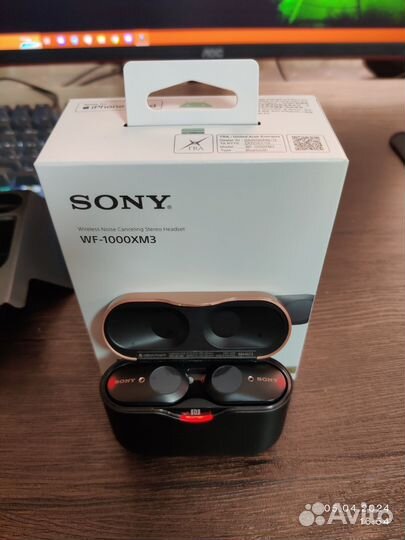 Беспроводные наушники Sony wf 1000xm3
