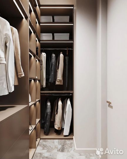 Гардеробная на заказ