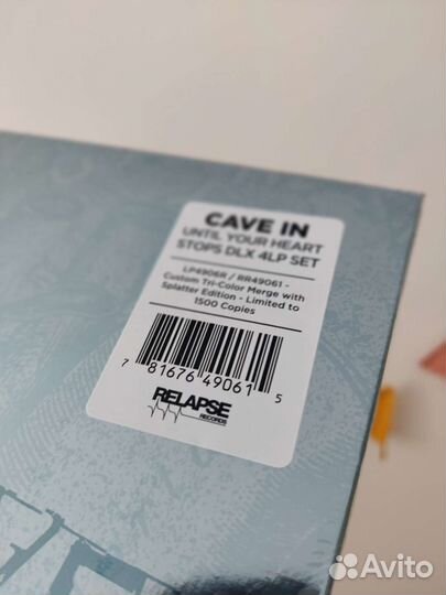 Cave In Until Your Heart Stops винил бокс цветной