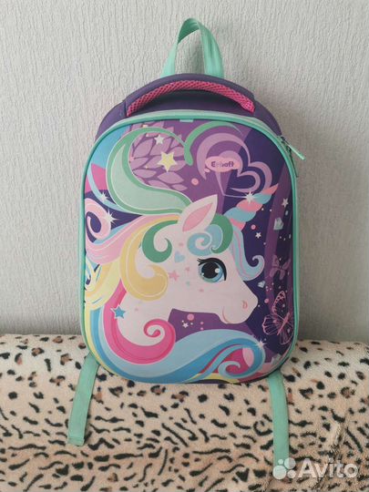 Рюкзак школьный для девочки 1-4 класс в хорошем