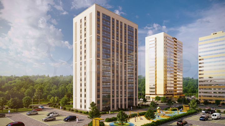 2-к. квартира, 56,6 м², 14/17 эт.