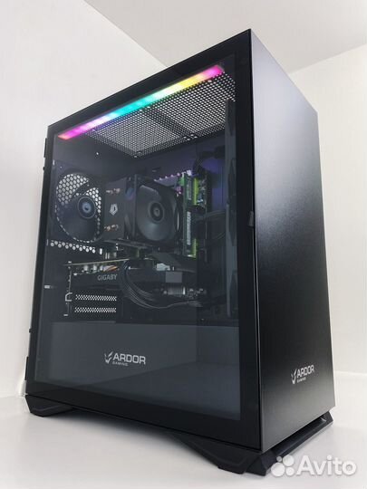Игровой пк Intel 8 ядер, GTX 1660 Super, 16Gb, SSD