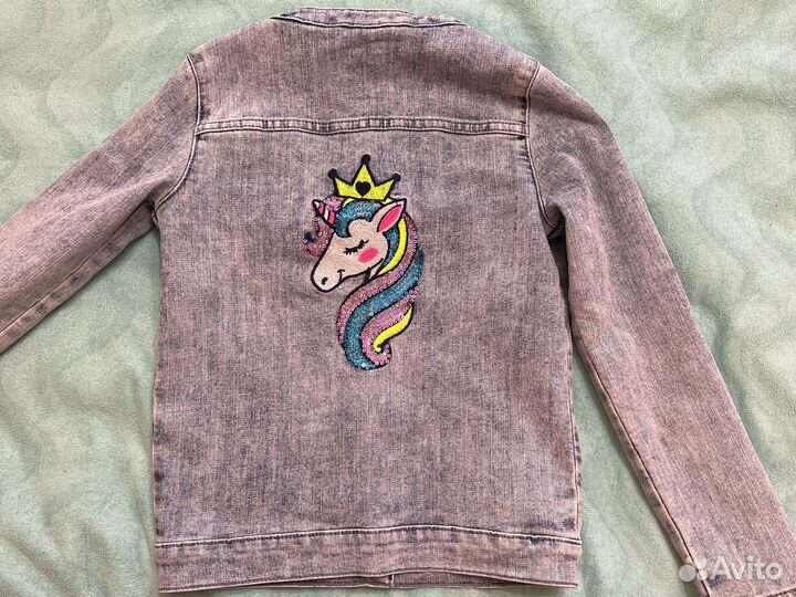 Вещи пакетом на девочку 116-128