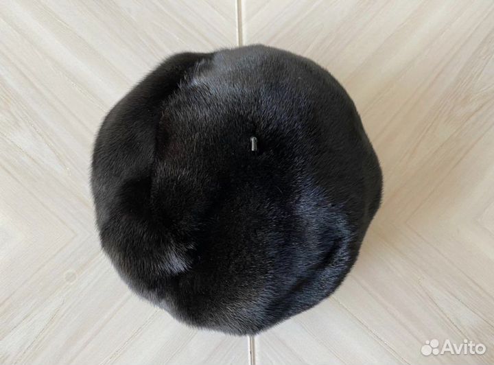 Берет женский из Канадский норки