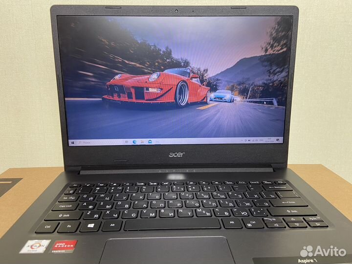 Тонкий Мощный Acer: Athlon Silver/SSD/4gb