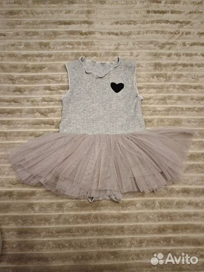 Боди платье