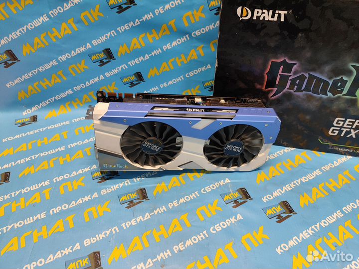 Видеокарта Palit GeForce GTX 1070 8GB GameRock