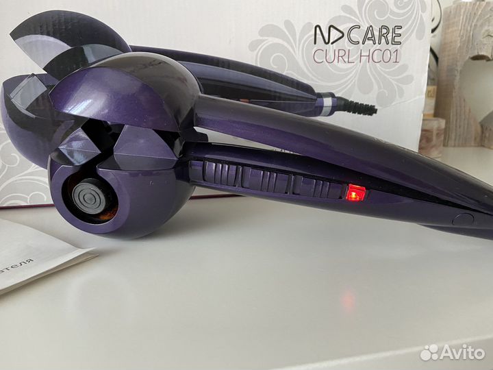 Стайлер для волос, локоны