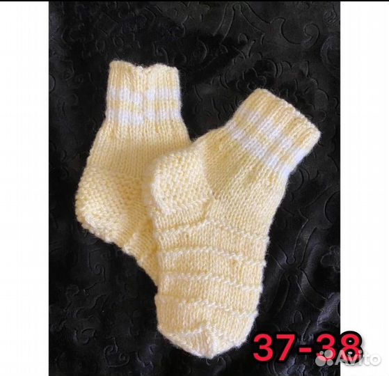 Носки вязаные ручной работы женские