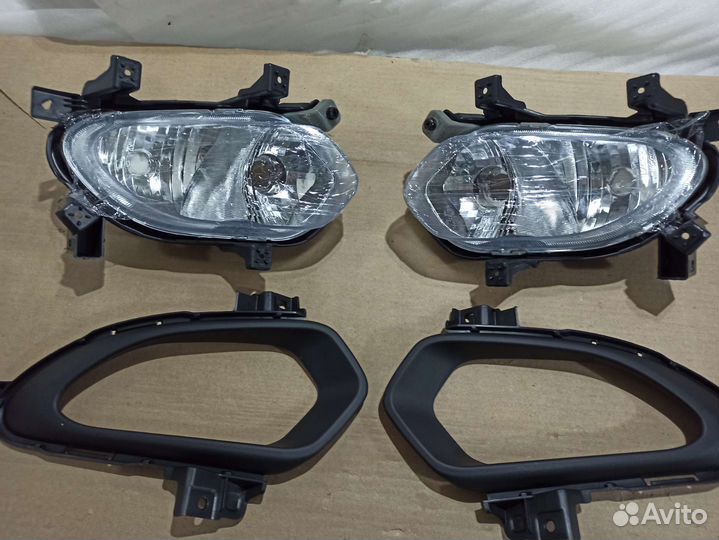 Противотуманная фара Киа Сид 2, Kia ceed jd