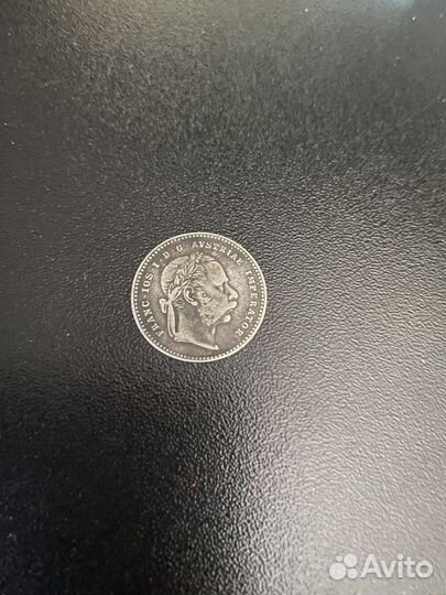 Австрия 20 крейцеров (kreuzer) 1868