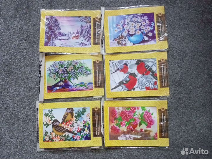 Вышивка бисером набор