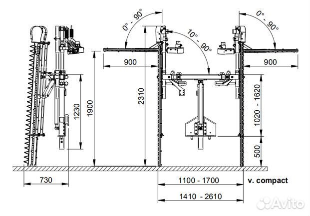 Обрезчик деревьев Orizzonti CFT 600, 2023