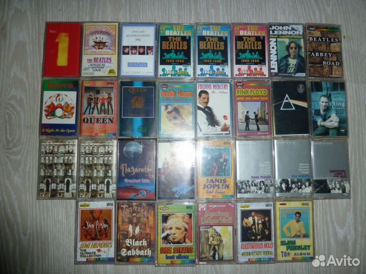 Запечатанные аудиокассеты