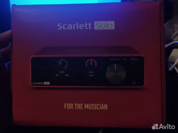 Аудиокарта focusrite