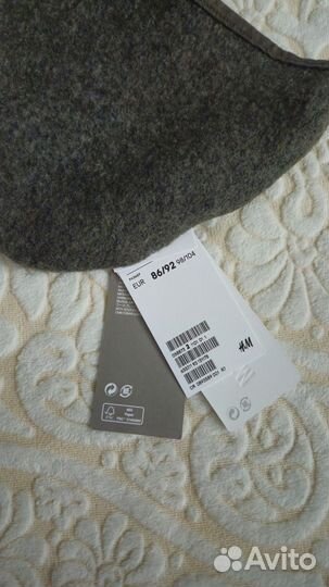 Новая шапка/чепчик hm на ог 46/47