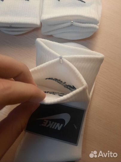 Носки nike белые