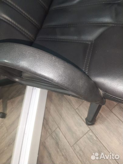 Кресло руководителя натуральная кожа
