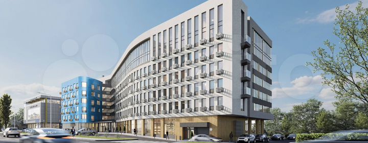 1-к. апартаменты, 98,4 м², 5/6 эт.