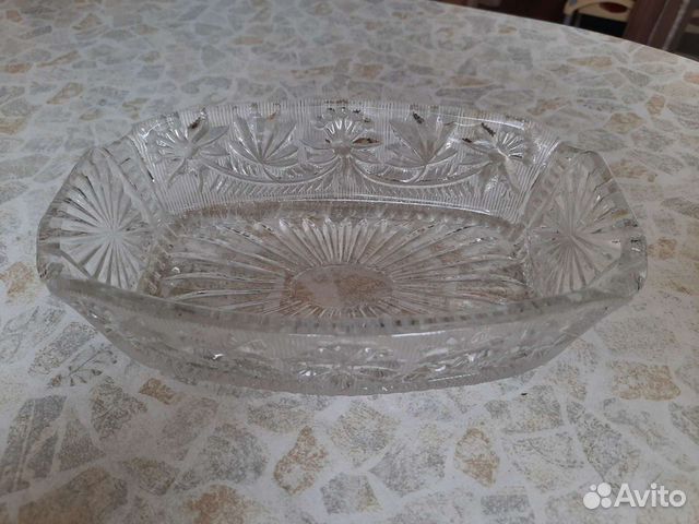 Ваза хрустальная СССР большая