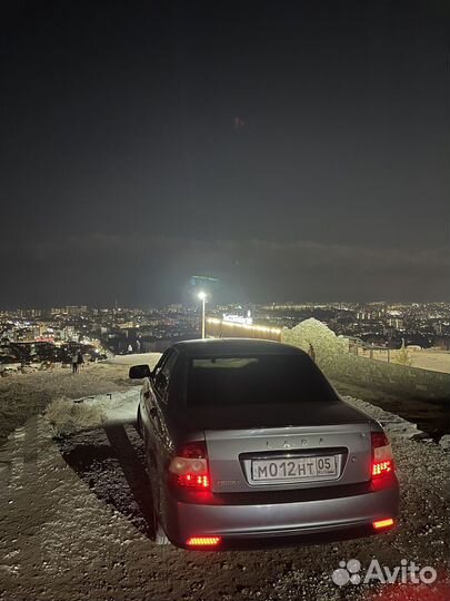 Задние фары на priora 2