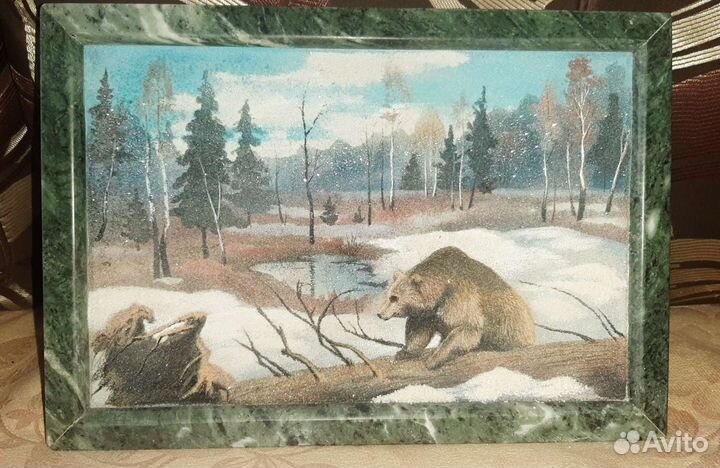 Панно из природных камней