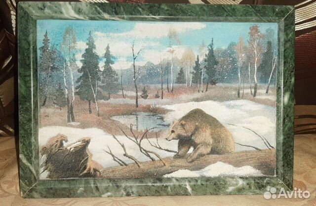 Панно из природных камней