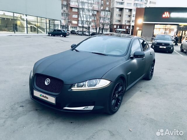 Jaguar XF 2011 Рестайлинг чёрный