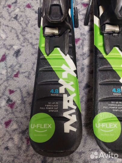 Горные лыжи детские 90 комплект