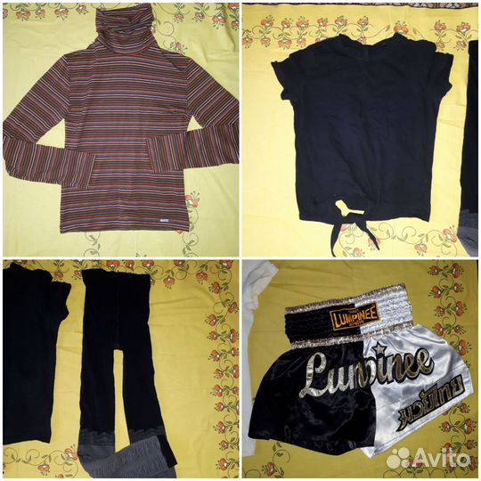 Одежда пакетом 140-146 рост на девочку