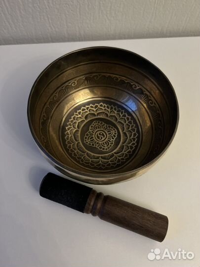 Кованая поющая чаша