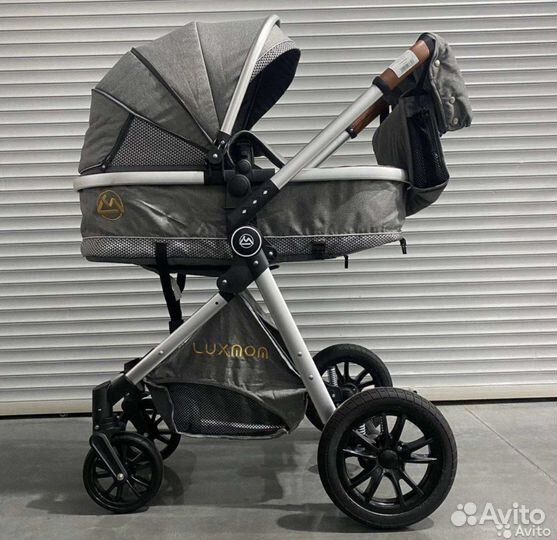 Коляска 3в1 Luxmom v 9, трансформер, новая